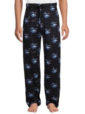 Men's Pink Floyd Graphic Sleep Pants Poly Spandex Band Pajama Bottoms Size 2XL